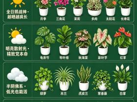 植物光照需求分类